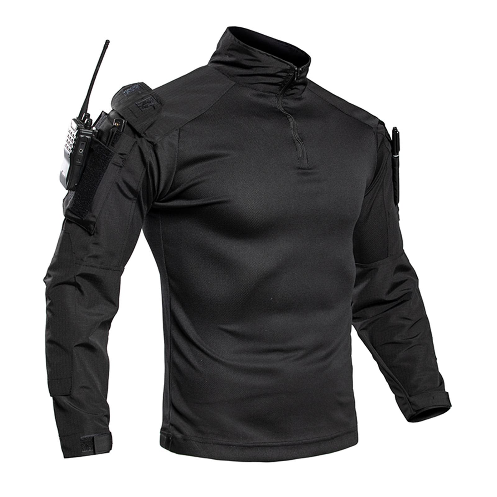 Men s Summer Long Sleeved American Camouflage Outdoor Training Suit XXL