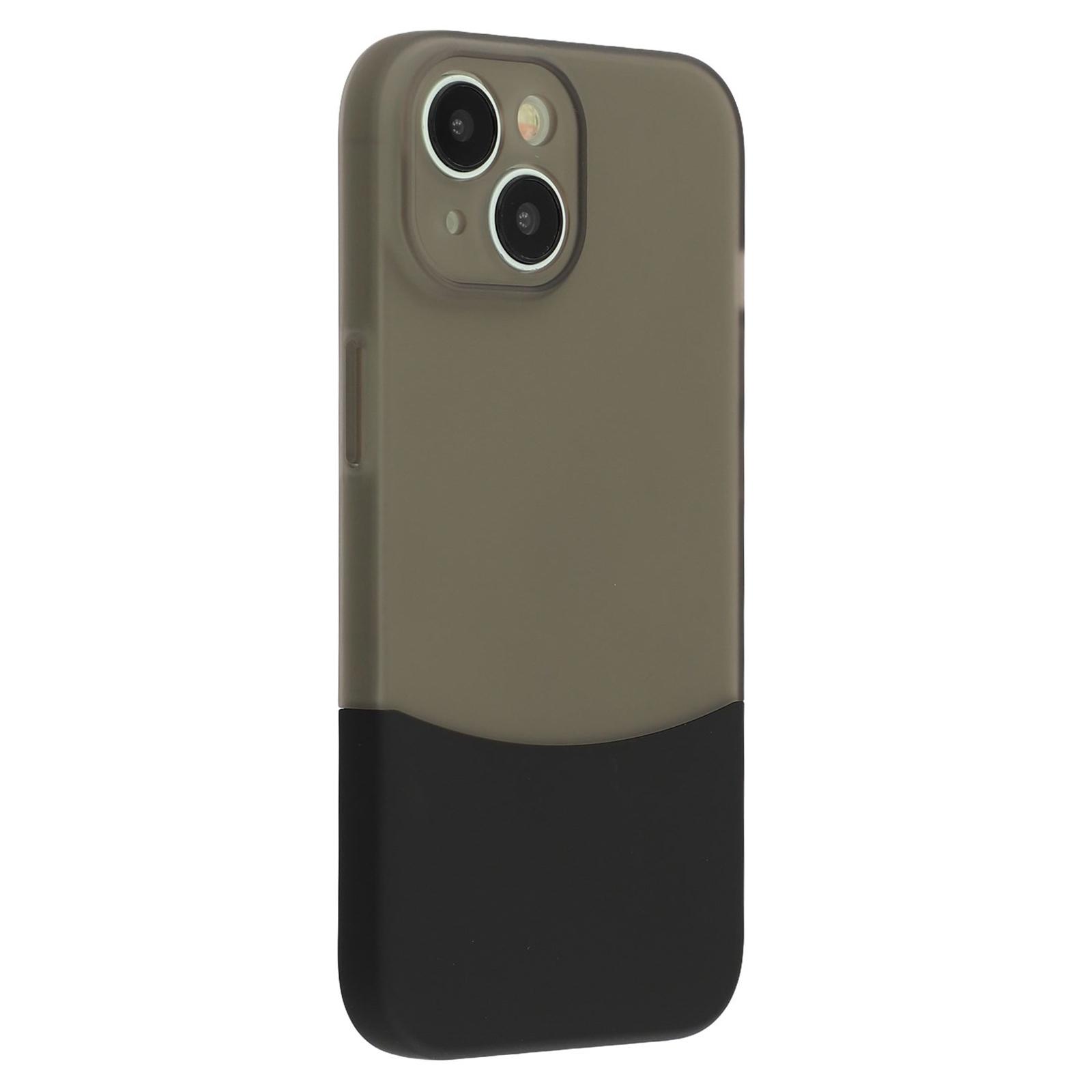 

Для чохла iPhone 14 Двоколірне з єднання Матовий ПК Чохол для телефону Точні вирізи As Shown B