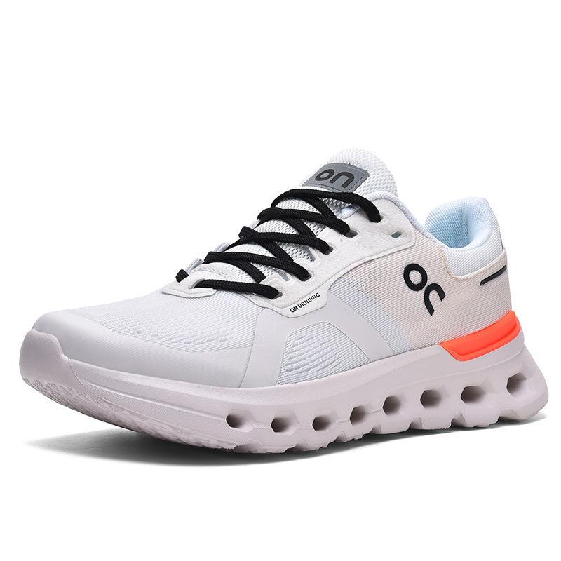 New Fashionable Men's Platform Running Shoes Breathable Mesh Fitness Sneakers Marathon Outdoor Running Men's Shoes