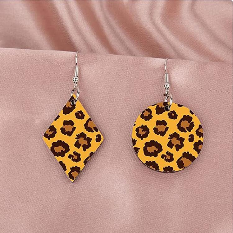 260x Heat Transfer Earring with Earring Hook Jump Ring Ear Plug Holder Card Bag