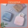 Embroidery Menstrual Letter Pad Storage Bag Portable Travel Handbag Makeup Case