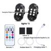 Cross Motorcycle Wireless Airplane Navigation Light - Universal Slow Flashing Light
