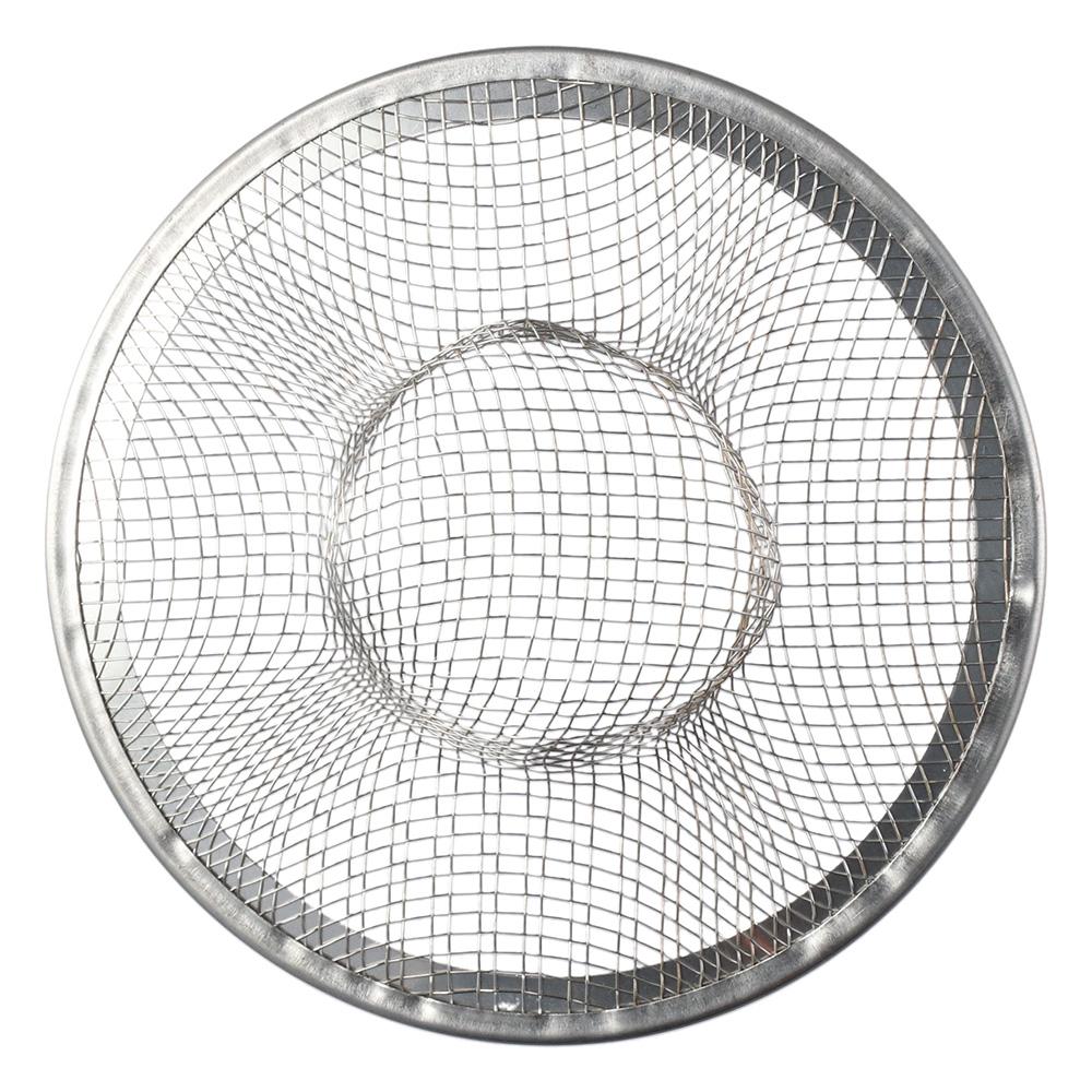304 Stainless Steel Mesh Strainer 1.97"-4.41" Kitchen Drain Basket  Bathroom Sink
