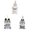 Stray Kids Cartoon Animal Plush Doll Pendant With Soft Water Crystal Fabric For Gift