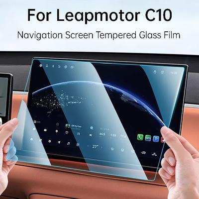 For Leapmotor C10 Center Console Navigation Screen Tempered Glass Film Dashboard Screen Interior Protective Film Accessories