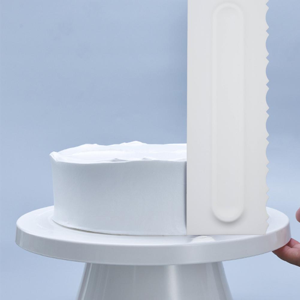 Pastry Cake Scraper Decorating Icing Smoother DIY Comb Durable Baking Tool Pastry Cake Scraper Decorating Icing Smoother DIY Comb Durable Baking Tool