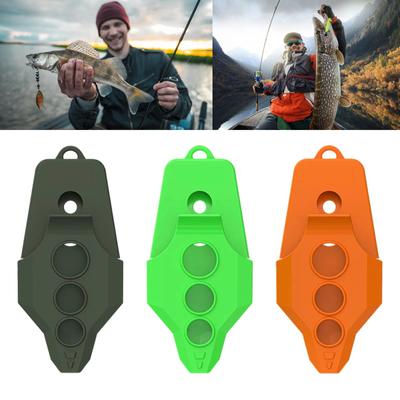 Angelzange Scheide Organizer Haken Kunststoff Entferner Etui Abdeckung Tragbare Angelzangentasche für Lure Angelwerkzeuge