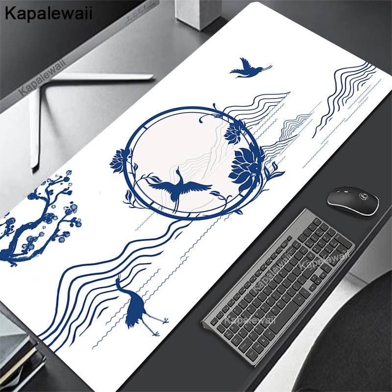 Game Mousepad Art Line Gaming Mouse Pad Alfombrilla X Mouse Mat Computer Gamer Keyboard Pads Oversize Desk Pad