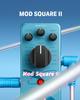 Donner Guitar Effector Modulation 16 Modes True Bypass Mod Square (Chorus, Phaser, Tremolo, Flanger, Rotary, Vibrato, Wah, Lo-Fi Detune)