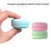 5Pcs 10g Macaron Color PP Plastic Cream Jars Portable Travel Cosmetic Containers for Lotion Foundation Makeup Storage