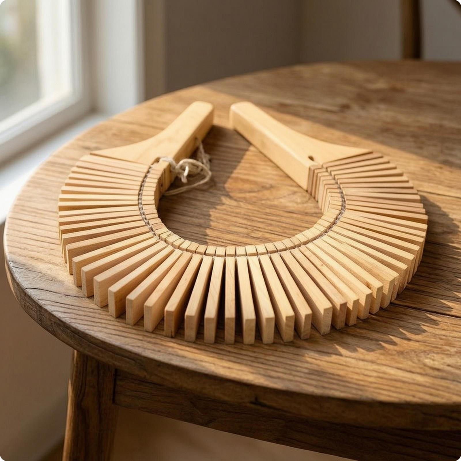 Snake-Shaped Percussion Instrument Expressive Wooden Music Education