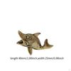 Statue Animal Sculpture Antique Bronze Creative Brass Figurine Feng Shui for Shelf Tabletop Dining