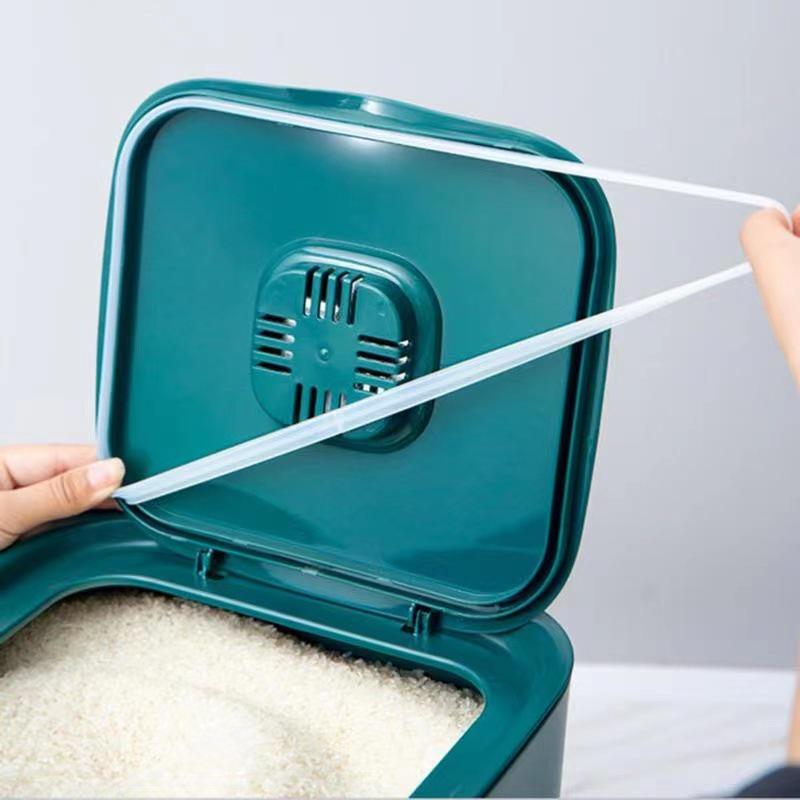 Japanese-Style Insect & Moisture-Proof 20 Jin Rice Storage Box