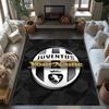 Juventus Personalized Name Area Rug Suitable for Entryway Playrooms Living Rooms Bedrooms Antislip Carpet Anime Office Decor Best for Christmas