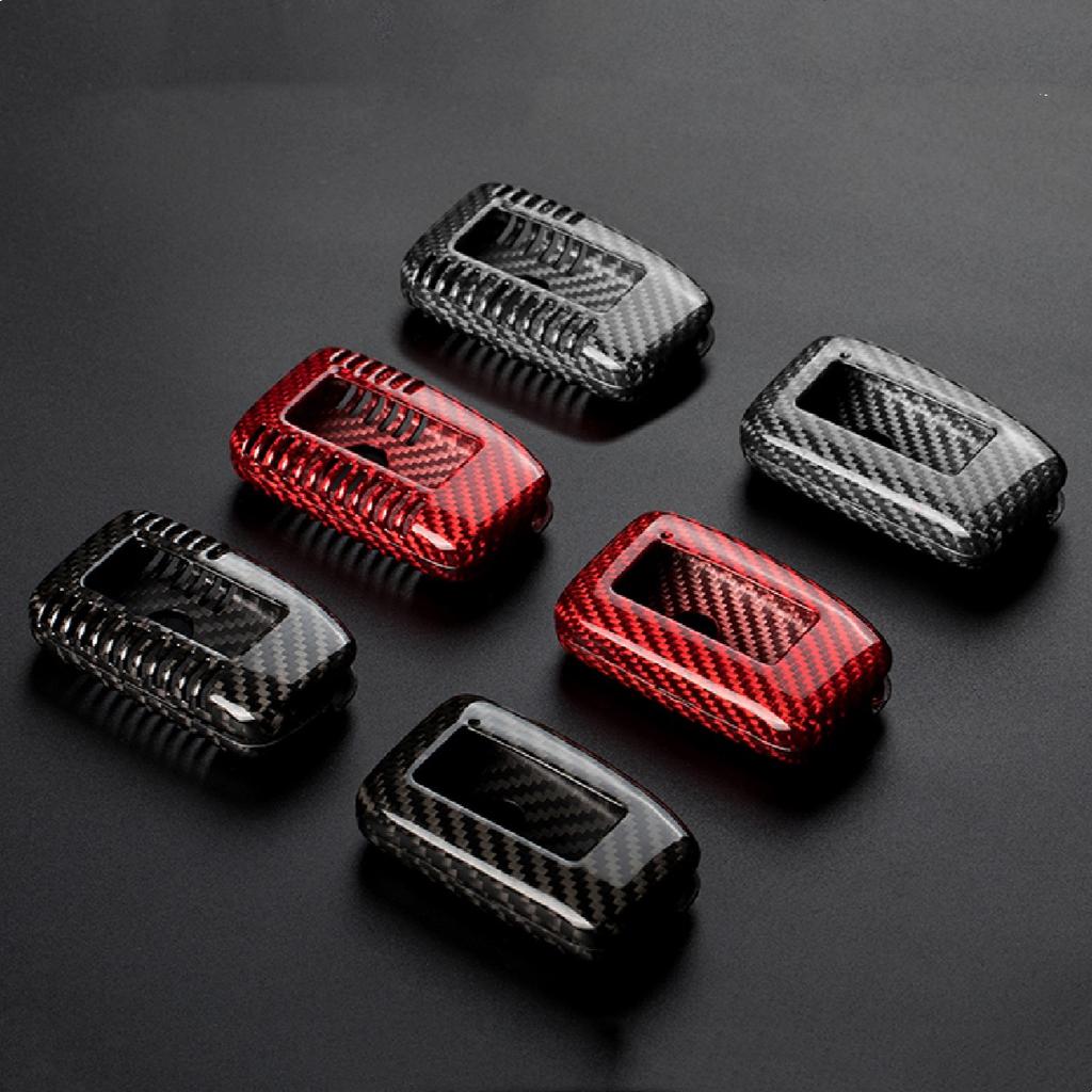T-Carbon Carbon Fiber Car Key Case Cover For Lexus Nx Es Gs Rx Is Rc Lx 200 250 350 450H 300H Es200 Auto Key Holder Shell