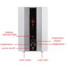 IPX4 5500W Instant Electric Water Heater 220V 50Hz 7 Levels Temperature Adjustment Tankless Shower Head Hot Water System