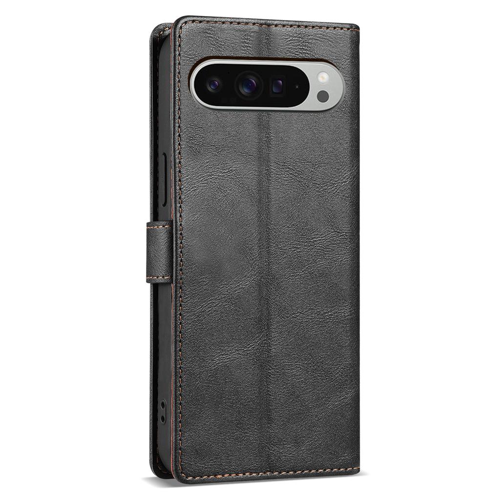 N.BEKUS CSJ-001 For Google Pixel 9 Pro XL Stand Case PU Leather Wallet Phone Cover