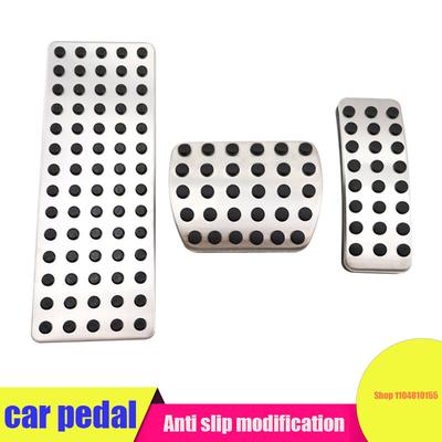 Car Pedals Suitable for Mercedes Benz GLA Modification, Accelerator, Brake, Rest Area, Anti-skid Pedal Decoration