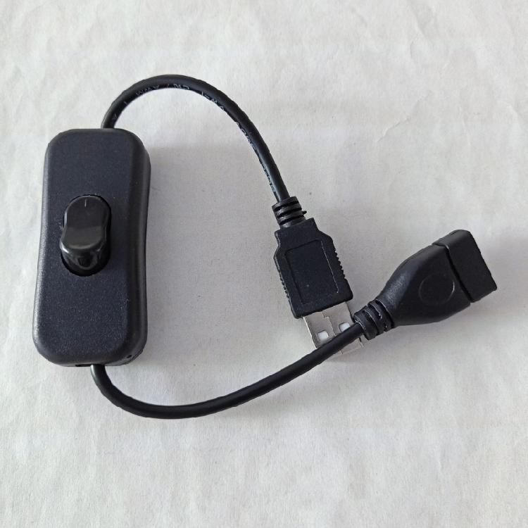 USB Cable with ON/OFF Switch Cord for USB Lamp USB Fan Power Supply Extension