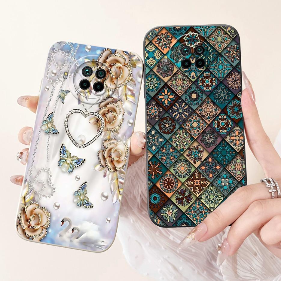 For Xiaomi Mi 10T Lite 5G Case Cute Cat Cartoon Cover Soft TPU Matte Phone Case For Xiaomi Mi 10i Mi10i 10TLite 5G Fundas Bumper