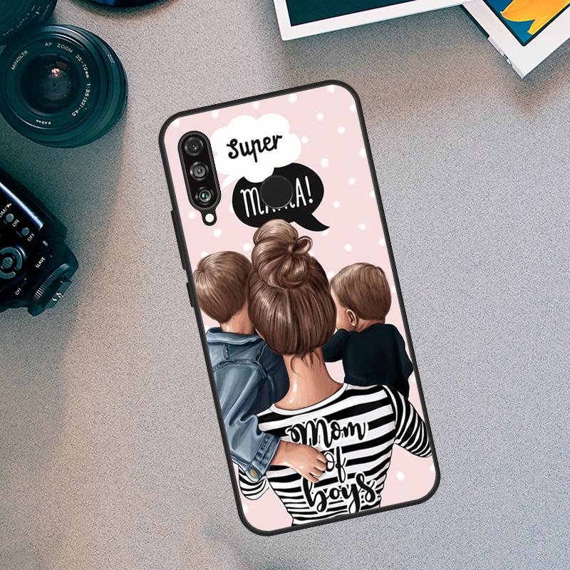 Baby Mom Girl Queen For Huawei Nova 5T 9 10 SE 3i 7i 8i 11i 12i Y60 Y61 Y70 Y72 Y73 Y90 Y91 P30 P40 Lite Case
