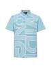 WIDEANGLE Co Big Logo Lettering Polo Shirt M_Mint