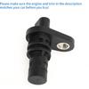 1 Pc Crankshaft Position Sensor for Volvo S60 2.5T 2011-2016 Sturdy Metal Plastic Black Engine Crank CKP Sensor