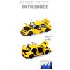 1/32 Mitsubishis Lancer Evolution Alloy Sports Car Model Diecasts Metal Racing Vehicles Car Model Sound and Light Kids Toys Gift