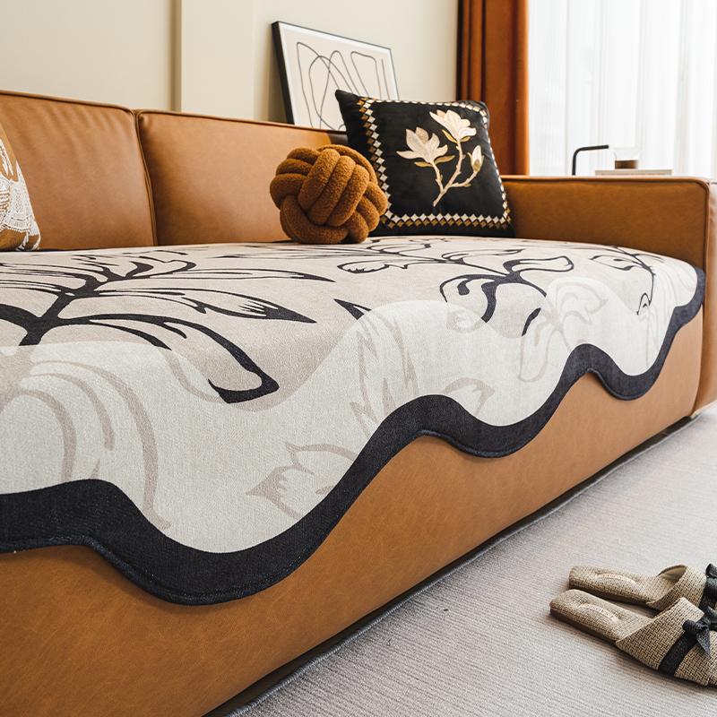 

Чехол для дивана с цветами, нескользящий чехол для дивана, защитный чехол, универсальный, неровный, подушка для дивана в европейском стиле в стиле ретро 90x160