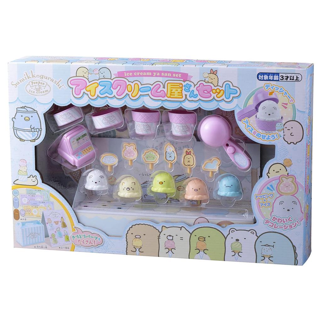 Maruka Sumikkogurashi Ice Cream Shop Pretend Play Ages 3 and 195438 Set, Toy, Up,