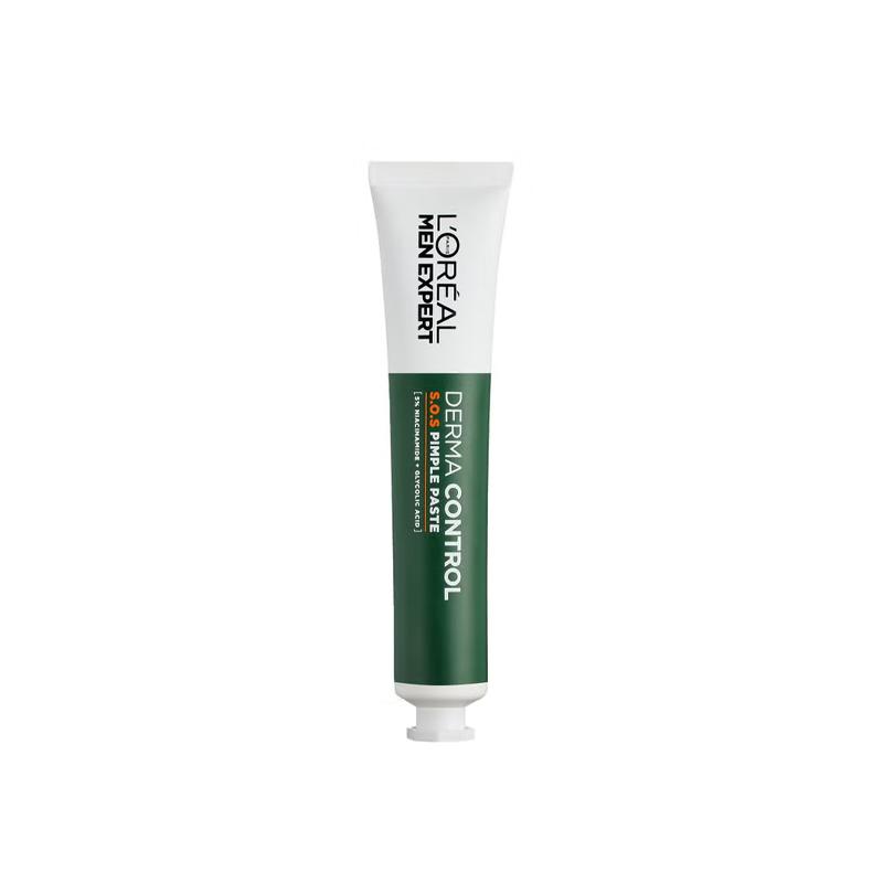 Loreal Paris Men s Cream for Men Soothing and Moisturizing Mens Niacinamide Glycolic Acne Clearing Cream-45ml