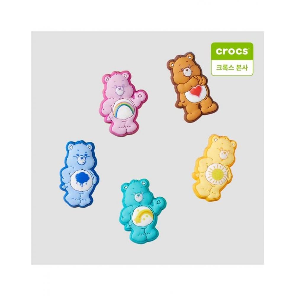 

Crocs Набор из 5 подвесок-фигурок Gibbitz «Медведи заботы» 10013586 onefree