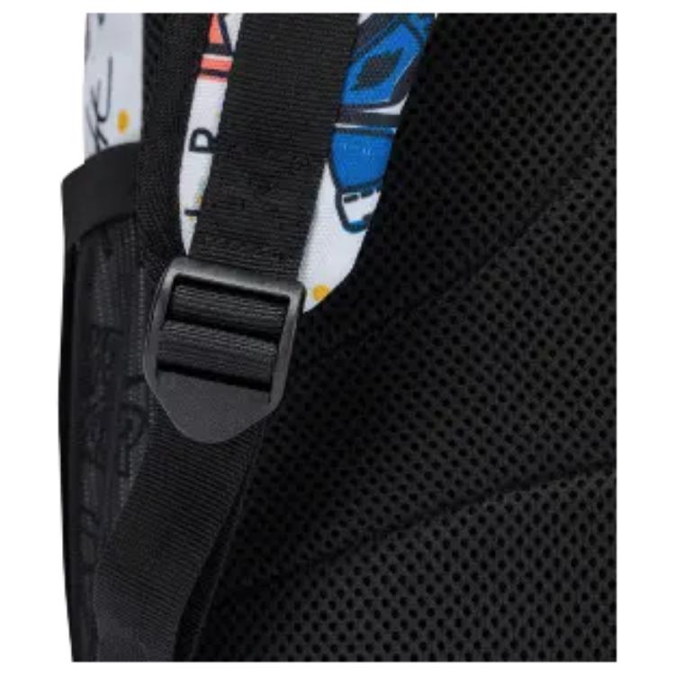 Jordan Bunter Graffiti-Print Rucksack Großer Unisex-Rucksack Weiß JD2533200AD-005