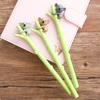 3pcs Cartoon Koala Gel Pen Green Branch Black Color 0.5mm Ballpoint Cute School Supplies A6719