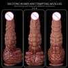 Handgehaltener Dildo Weibliche Masturbation Muskelgefühl Simulation Penis Erwachsenen Sexprodukt
