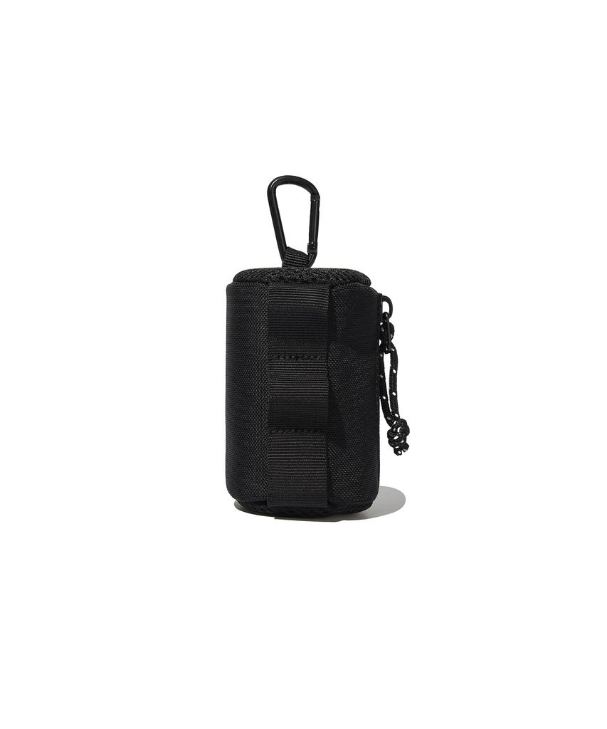 Covernat Arch Logo Webbing Cylinder Pouch Keyring Black