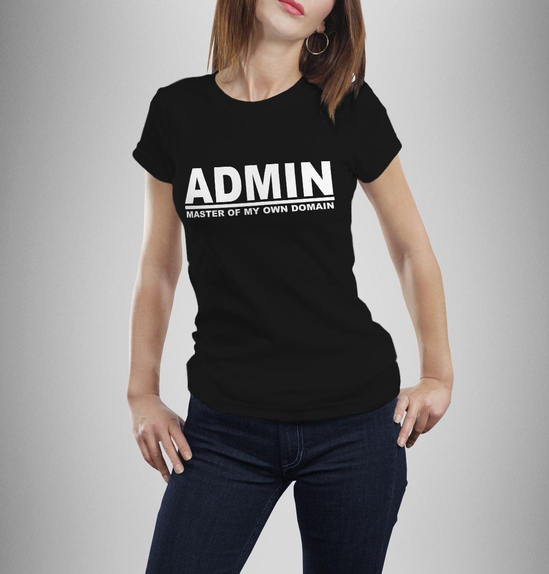 Админ футболка IT Crowd гик компьютерный топ S