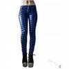 2024 Women's Strappy PU Leather Mid-Waist Casual Pencil Pants, Solid Color Trendy Long Design