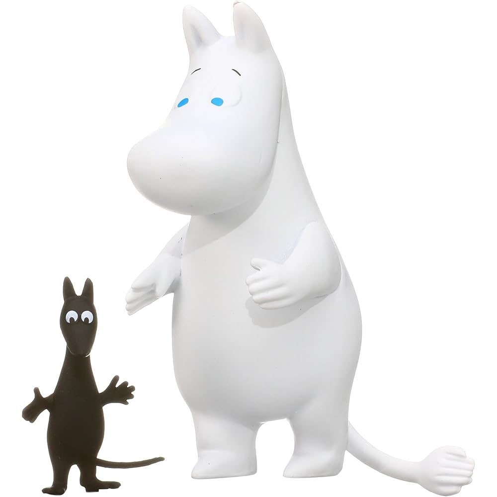 Medicom Toy UDF Moomin Series 3 Moomintroll & Sophus Non-Scale Pre-painted PVC Figure