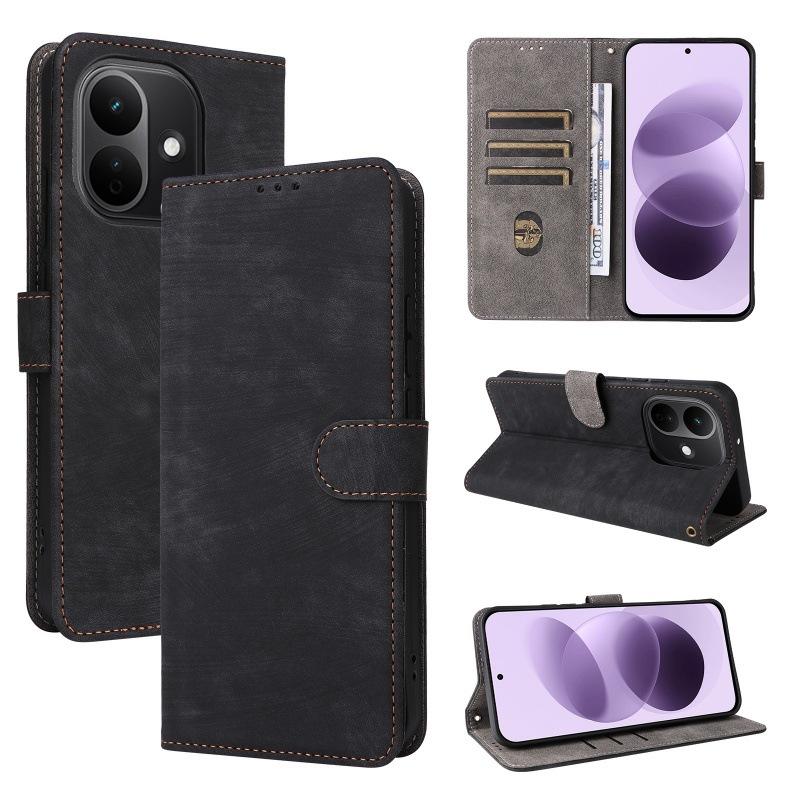 Xiaomi Redmi Note 17 5G Brieftaschen-Handyhülle mit RFID-blockierendem Kreditkartenhalter, Handyhüllen-Abdeckung mit Ständer für Xiaomi Redmi Note 17 5G