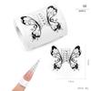 100Pcs/Lot French Nail Form Tips Nail Sticker Extension Acrylic UV Gel Curve False Nails Art Tools DIY Guide Forms Manicure Set