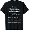 Funny Choir Director Soprano Alto Tenor Bass T-Shirt T-Shirt