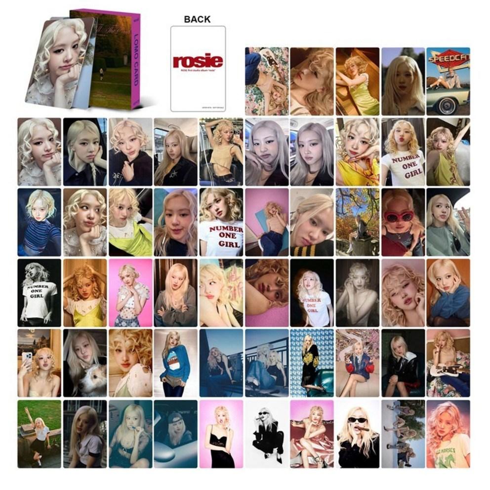 BP Rose 2025 Personal Photocard 55-Sheet Desk Calendar