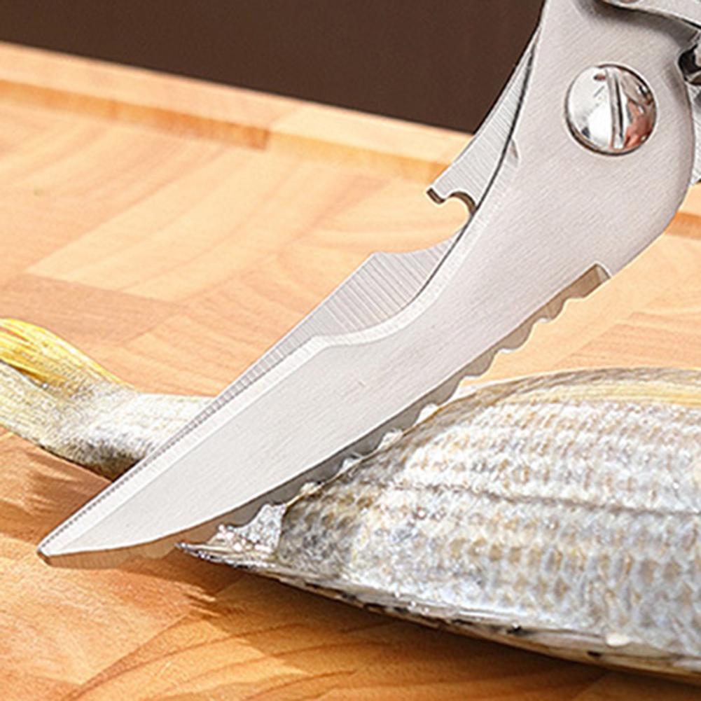 Stainless Steel Poultry Shears Professional Fish Shears And Bone Cutters Ultra-Sharp Blades Poultry Fish Veggies Meal Preps Tool