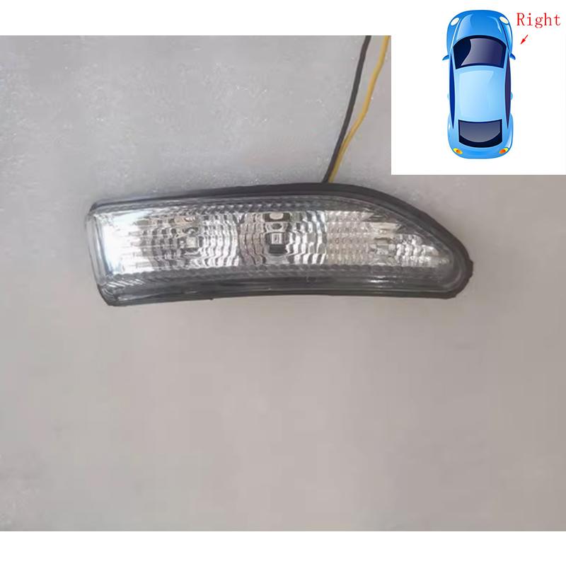 Auto Left or Right Heated Rear Mirror Glass Frame Mirror Cover Turn Signal Light For Brilliance V5