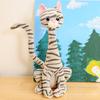 25Cm Simulation Jungle Animal Plush Toys Super Plush Stuffed Animal Toys Tiger Cat Lion Dog Dolls Room Decoration Kids Birthday Gifts
