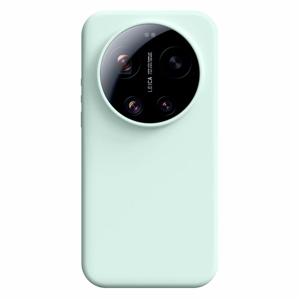 Voor Xiaomi 17 Ultra 5G Hoesje Huidvriendelijk Vloeibaar Siliconen + PC Telefoonhoes