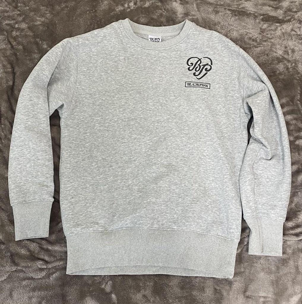 [USED] BLACKPINK BORNPINK Sweatshirt Gray