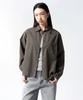 INSILENCE WOMEN Tencel Dyed Shirt Ash Brown