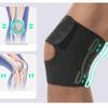 Fixed Support Meniscus Knee Pads - Thin Adjustable Unisex Sports Knee Protectors - Ideal for Running Mountain Climbing